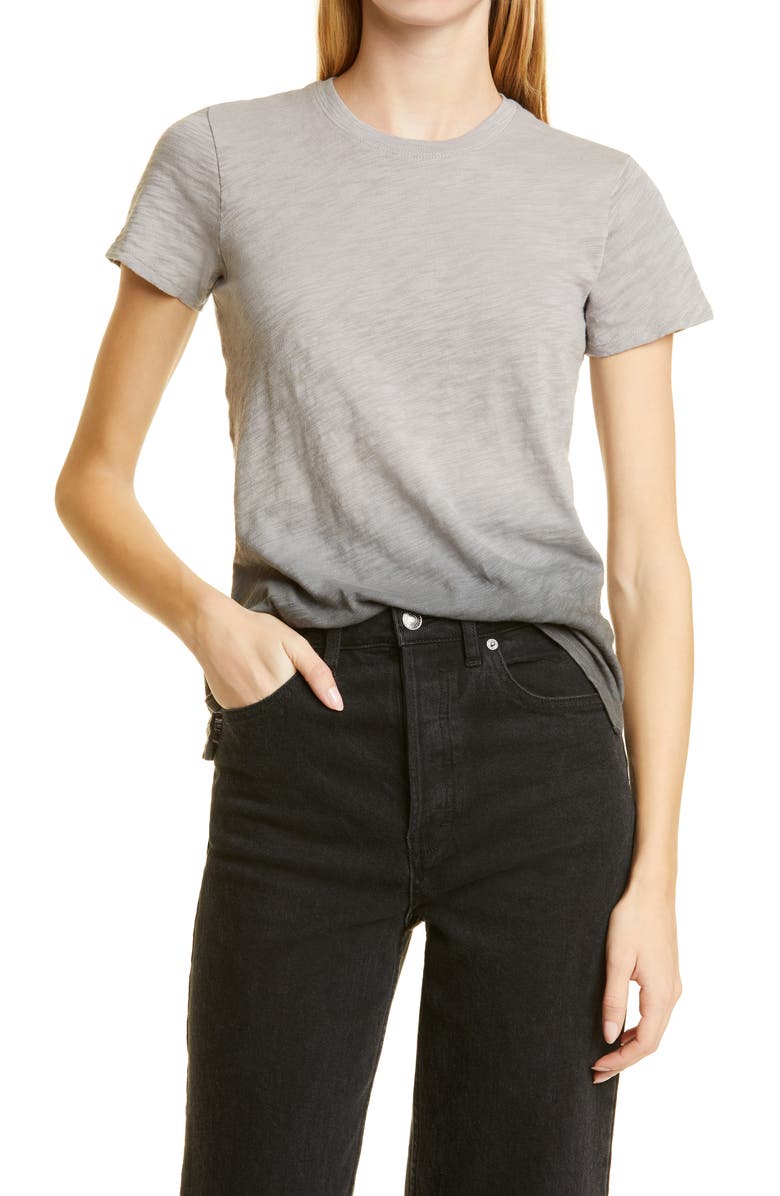 ATM Anthony Thomas Melillo Schoolboy Ombré Slub Cotton T-Shirt, Main, color, 