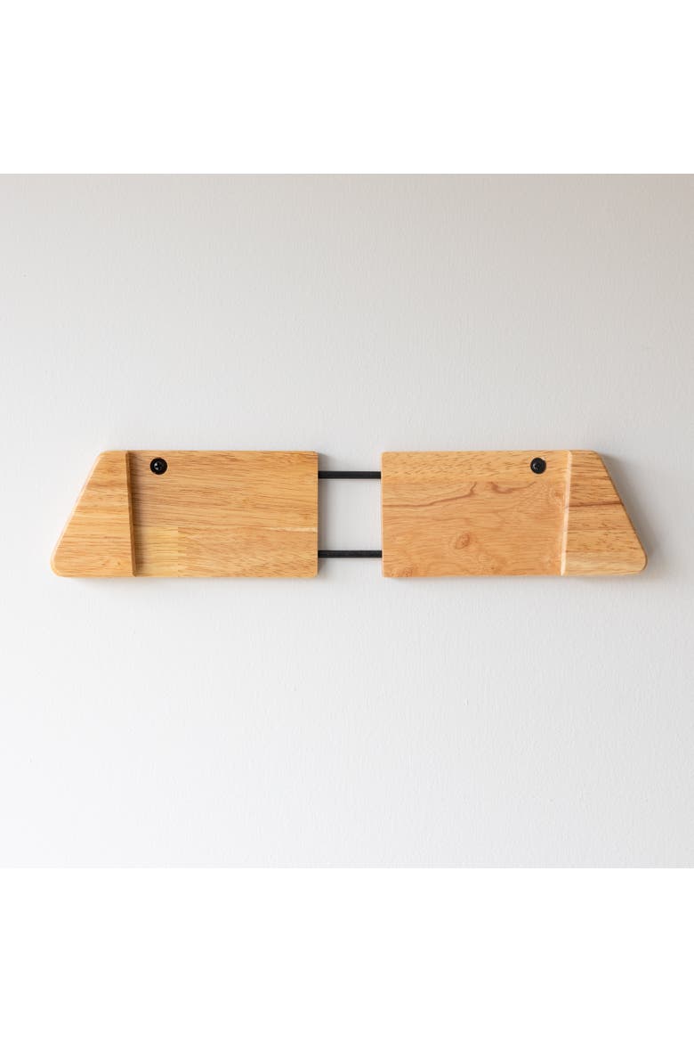 Taos Snowboard Storage - Minimalist Wood Display Rack, Alternate, color, Light Wood