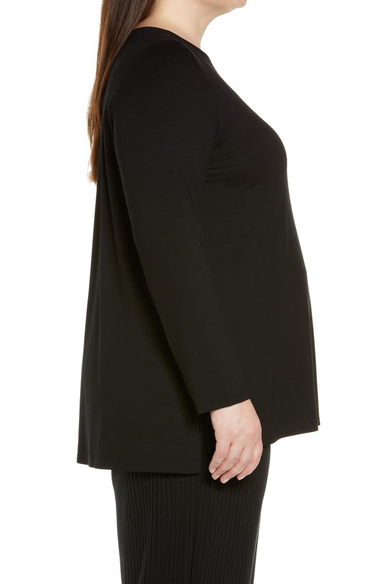 Eileen Fisher Long Sleeve Top, Alternate, color,
