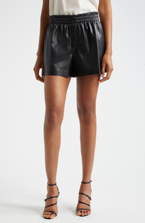Richie Faux Leather Boxer Shorts