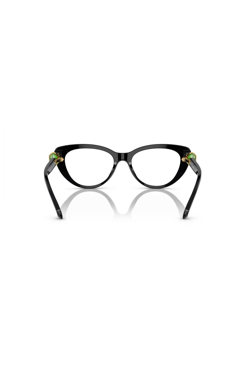 53mm Cat Eye optical glasses, Alternate, color, Black