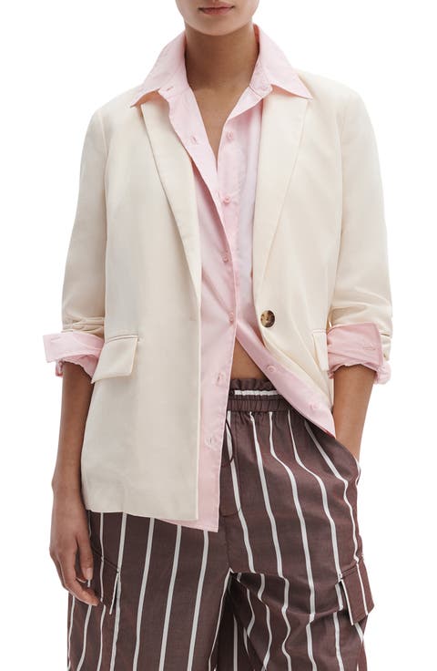 Jennie One-Button Blazer