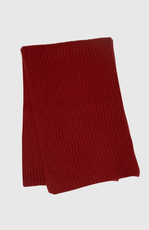 Gorski Cashmere Knit Scarf In Brown