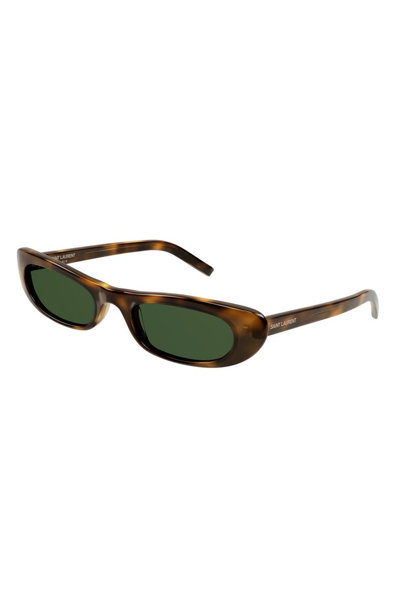 Saint Laurent Shade 53mm Panthos Sunglasses, Alternate, color,