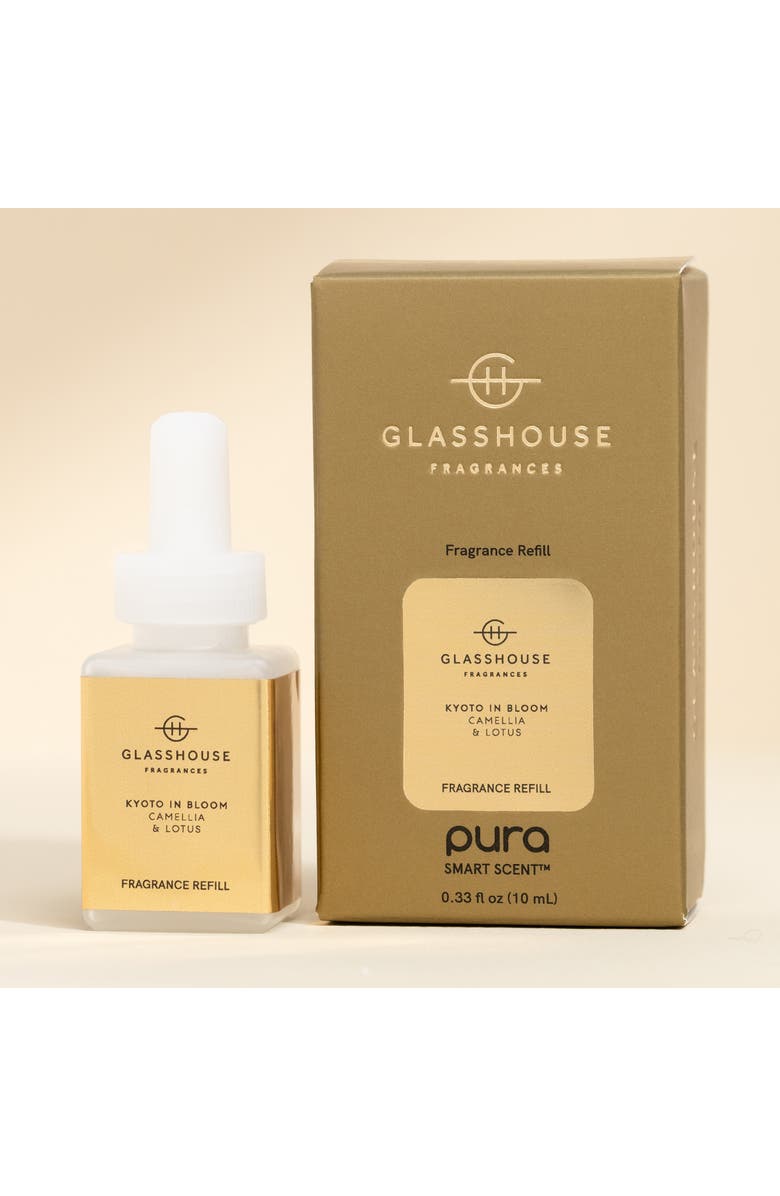 PURA x Glasshouse Kyoto in Bloom Smart Fragrance Diffuser Refill, Alternate, color, 