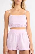 Viens Avec Moi Everyday Stripe Cotton Mini Top