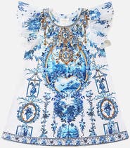 Camilla Kids Embroidered Sleeve Tee Dress
