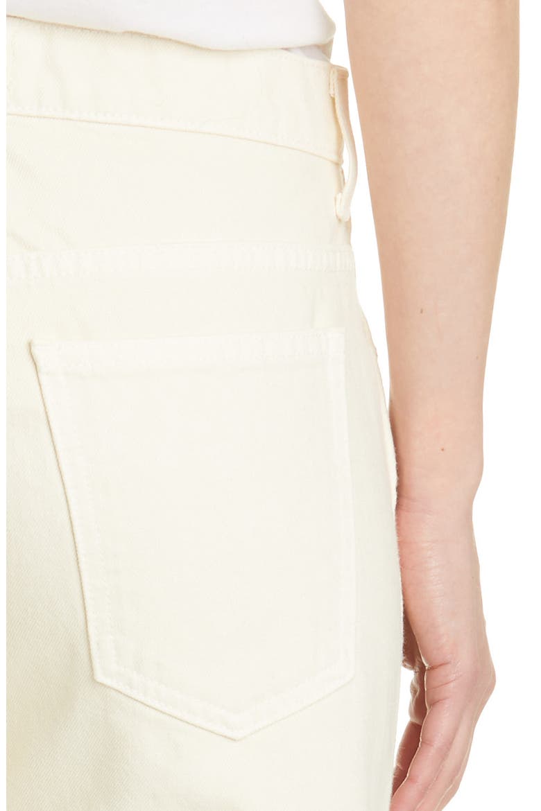 Kerrie Straight Leg Jeans, Alternate, color, IVORY RIGID