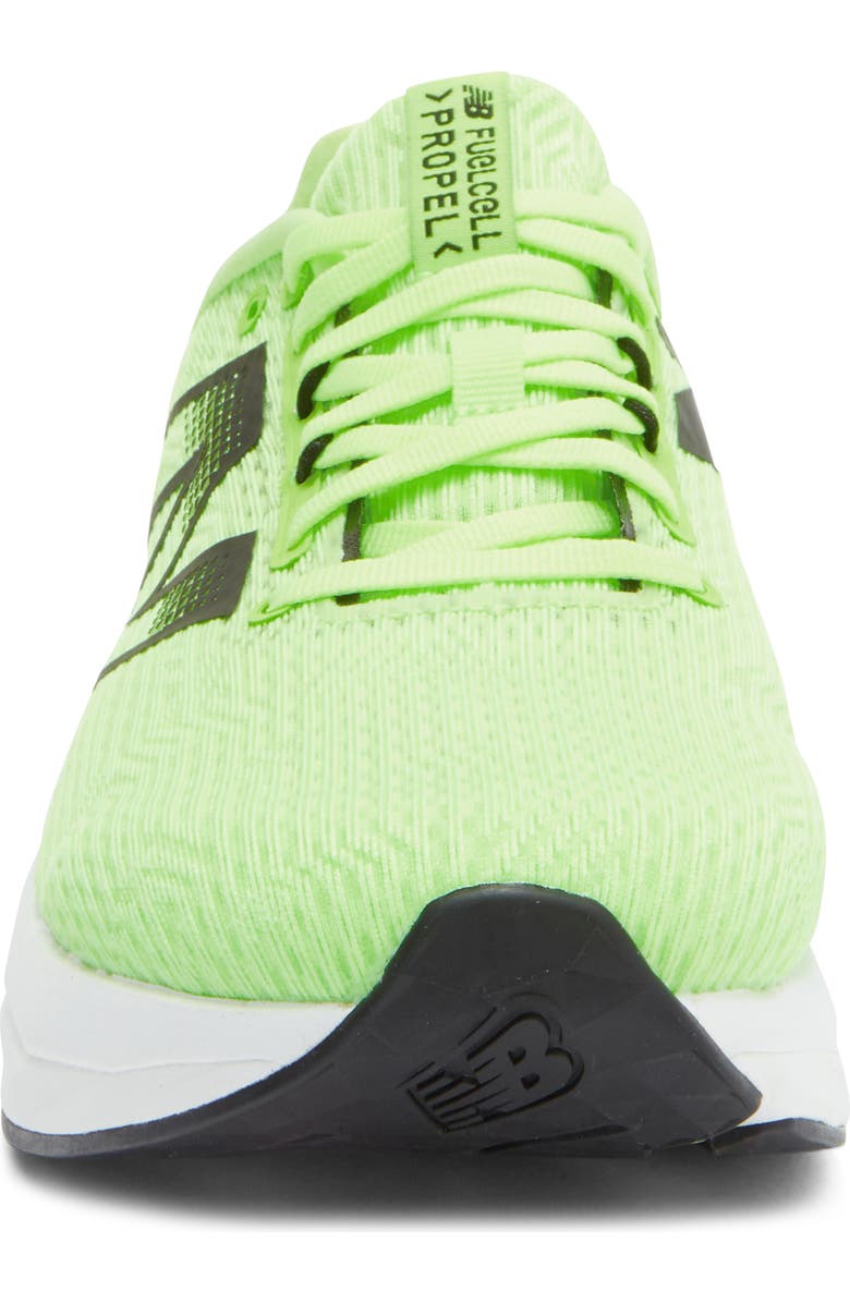 New Balance FuelCell Propel V5 Running Shoe, Alternate, color, Mint Flash/ White