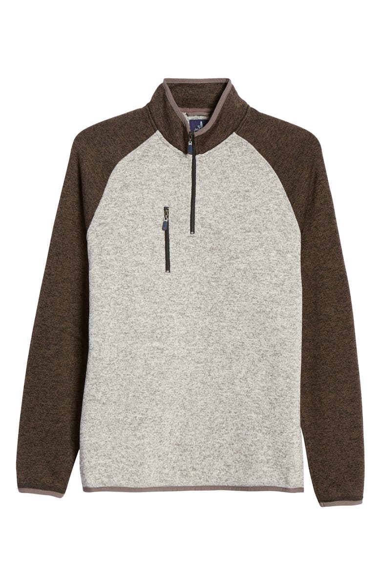 johnnie-O Alberta Water Resistant Quarter Zip Fleece Pullover, Alternate, color, 
