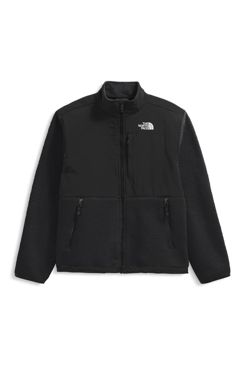 Kids' Denali Water Repellent Fleece Jacket, Main, color, TNF BLACK