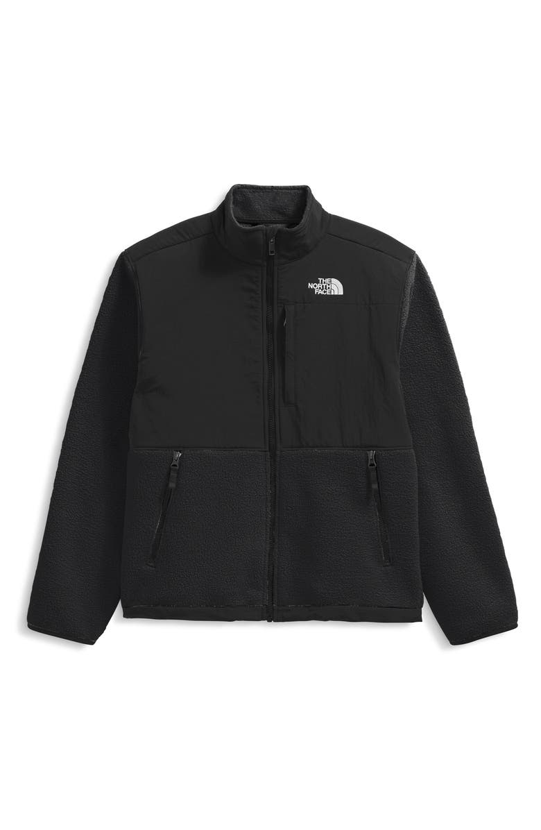 The North Face Kids' Denali Water Repellent Fleece Jacket, Main, color, Tnf Black