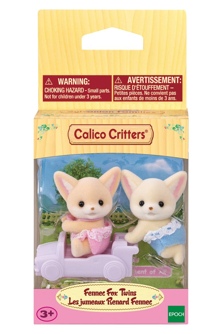 Fennec Fox Twins, Alternate, color, MULTI