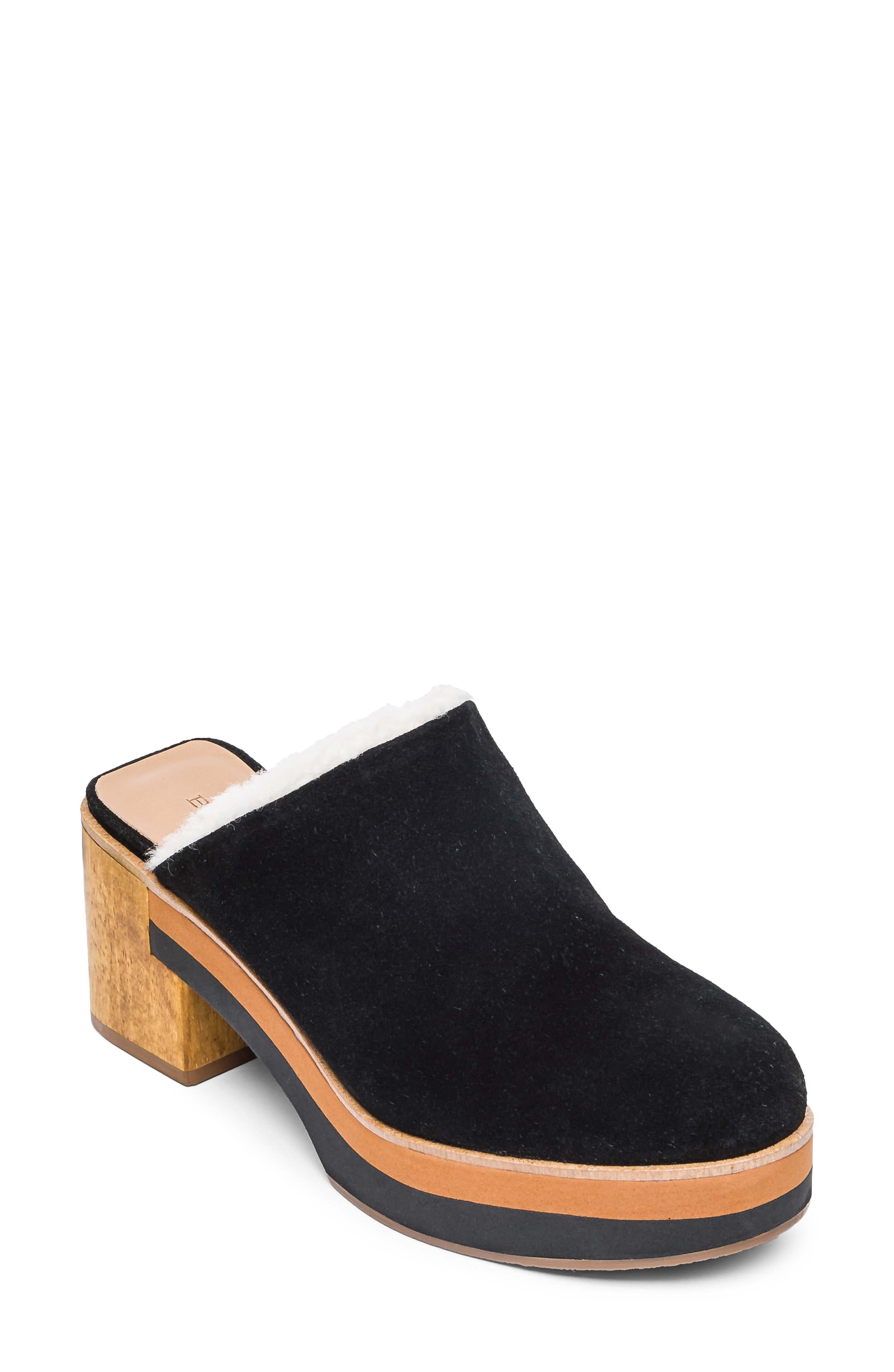 Bernardo Footwear Sky Genuine Shearling Lined Mule, Main, color, 