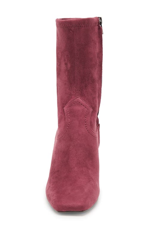 Dolce Vita Roan Block Heel Bootie In Red