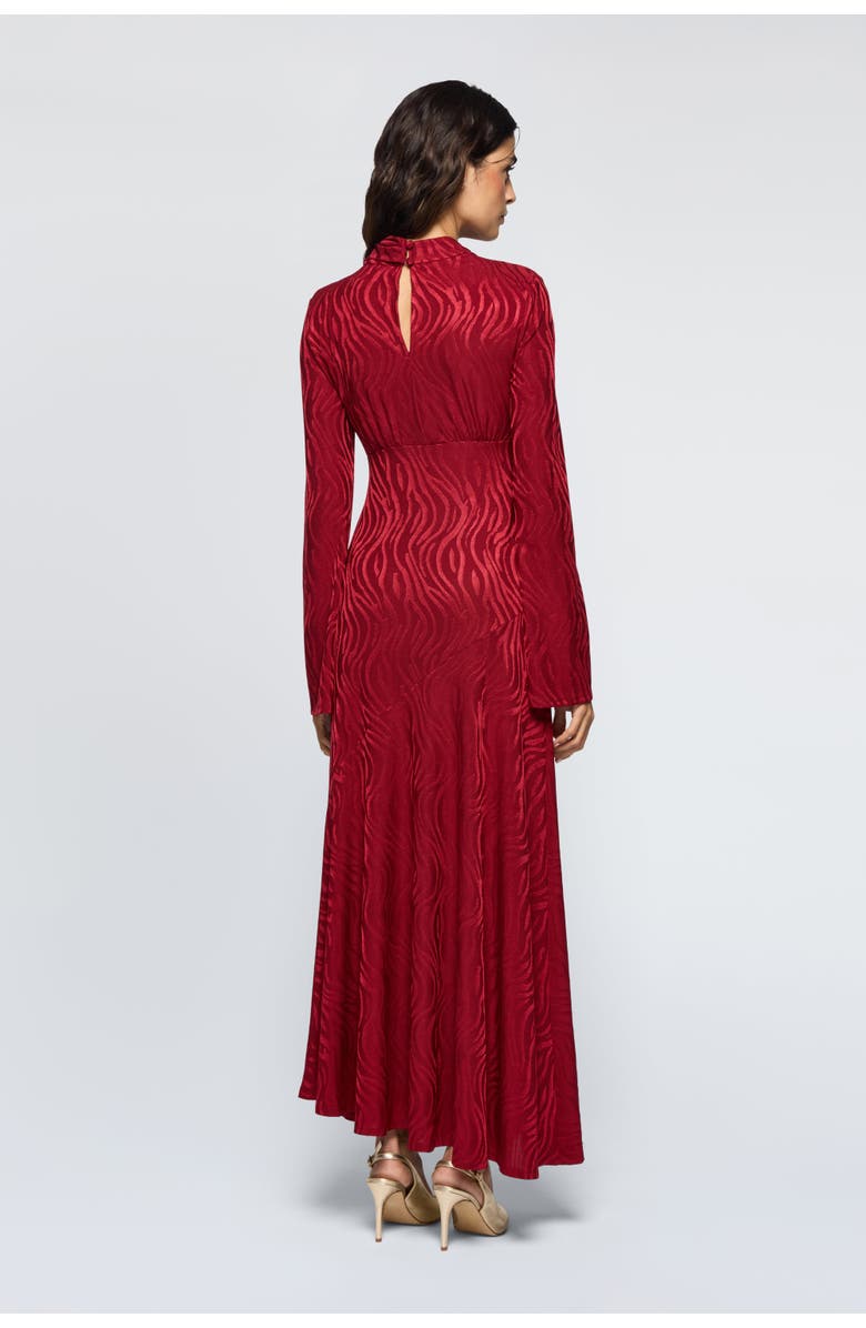 Daska Draco Dress, Alternate, color, Burgundy