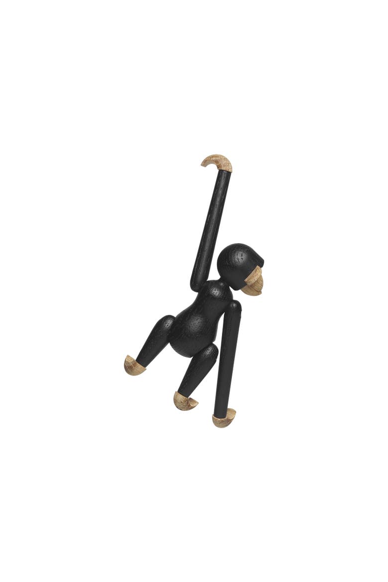 Kay Bojesen Monkey Mini, Alternate, color, Dark stained oak