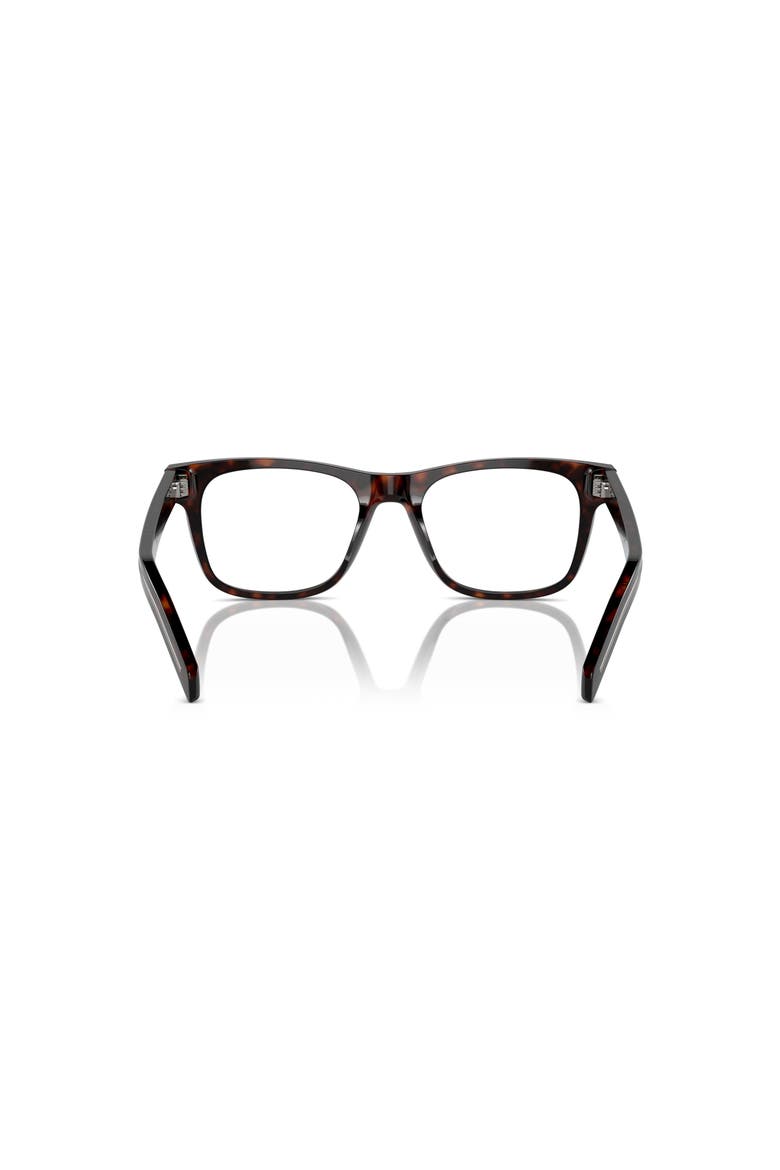 54mm Rectangle optical glasses, Alternate, color, Tortoise