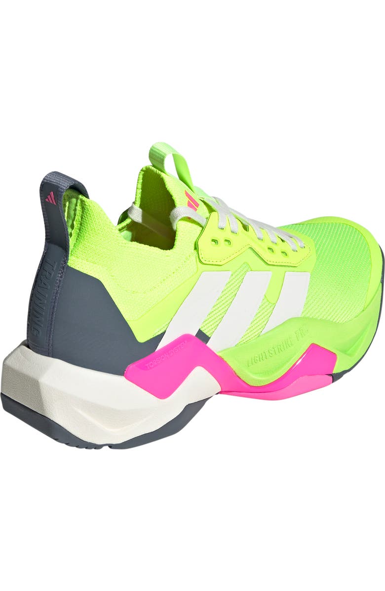 adidas Rapidmove Adv 2 HIIT Training Shoe, Alternate, color, Lemon/ Chalk White/Pink