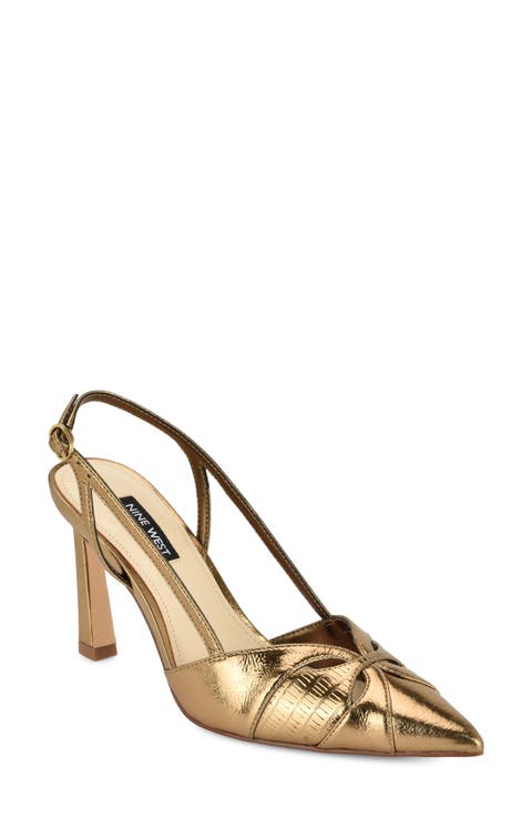 Darella Pointed Toe Slingback Pump