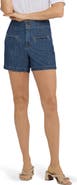 NYDJ Briella Embellished Welt Pocket Denim Shorts