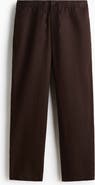 H&M Regular Fit Linen-blend Trousers