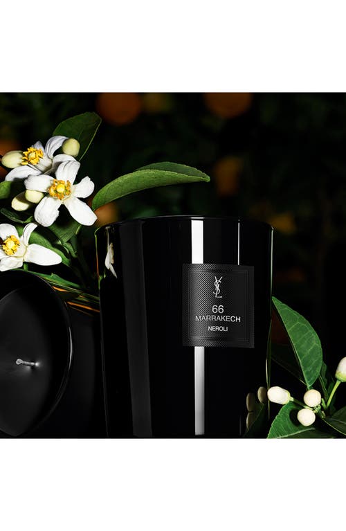 Saint Laurent Yves 66 Marrakech Candle In Black