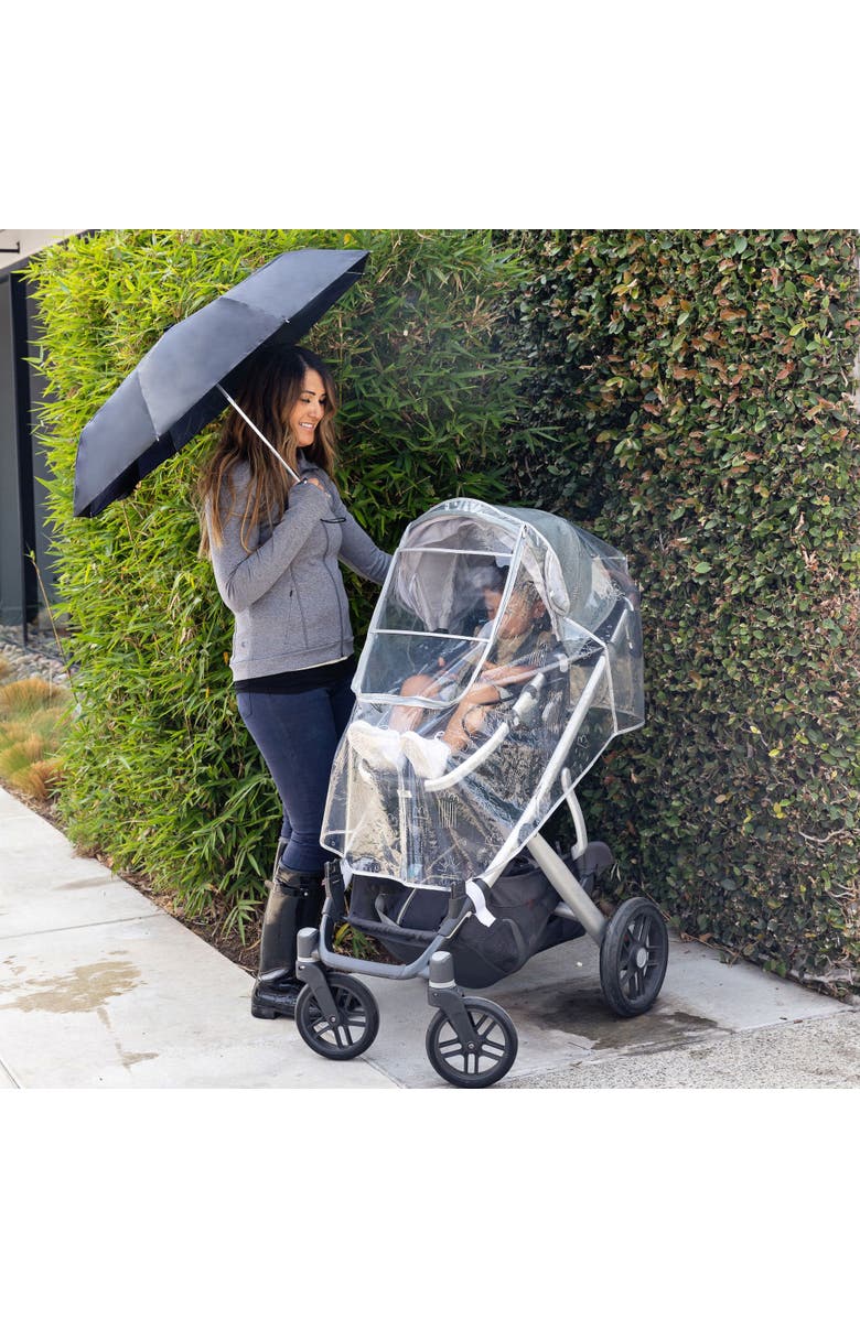 J.L. Childress Deluxe Stroller Rain Cover - Universal Stroller cover, Clear, Alternate, color, Clear