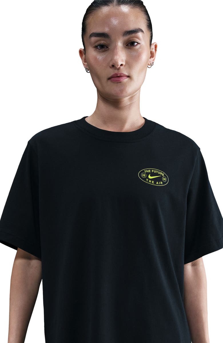 Nike Sportswear The Future is in the Air Graphic T-Shirt, Alternate, color, Black