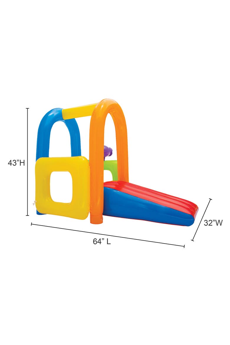 Jr. Inflatable Sprinkling Splash Water Park, Alternate, color, Multicolored