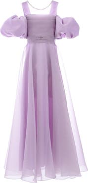 Tulleen Thea Puff-Sleeve Dress