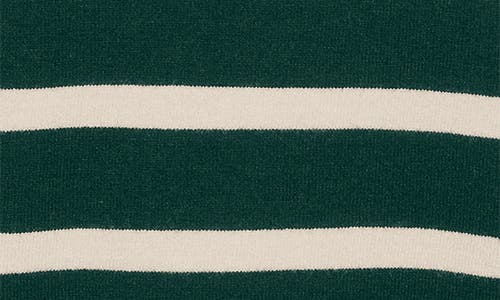 Vero Moda Saba Stripe Sweater In Green