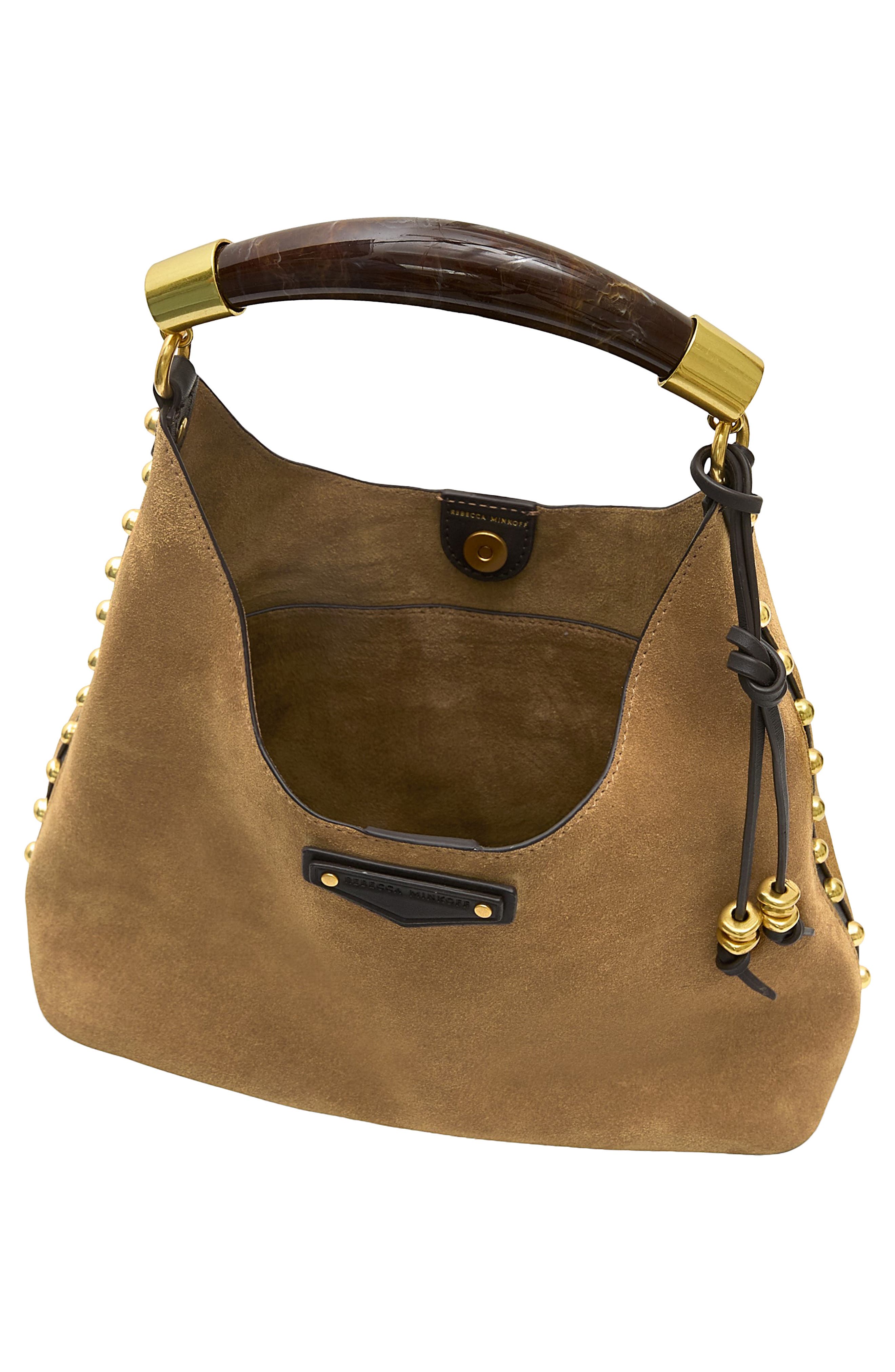 Nolita Leather Top Handle Tote, Alternate, color, CHESTNUT/FONDANT