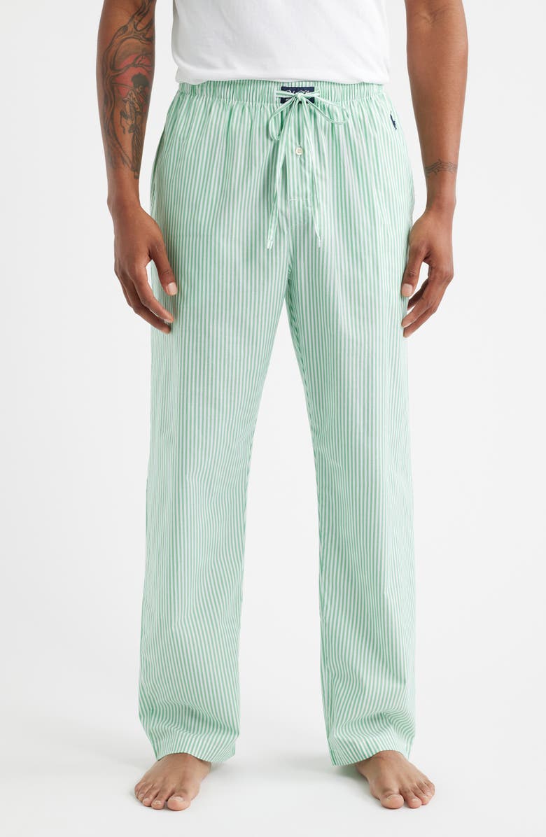 Polo Ralph Lauren Yarn-Dyed Cotton Pajama Pants, Main, color,