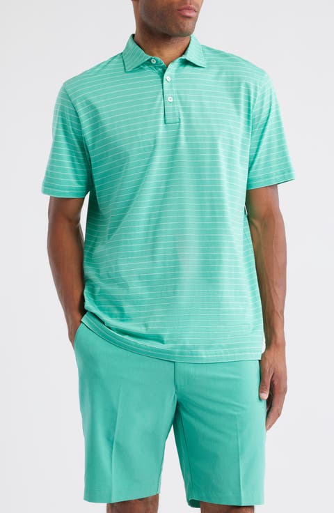 Crown Comfort Rover Stripe Pima Cotton Polo