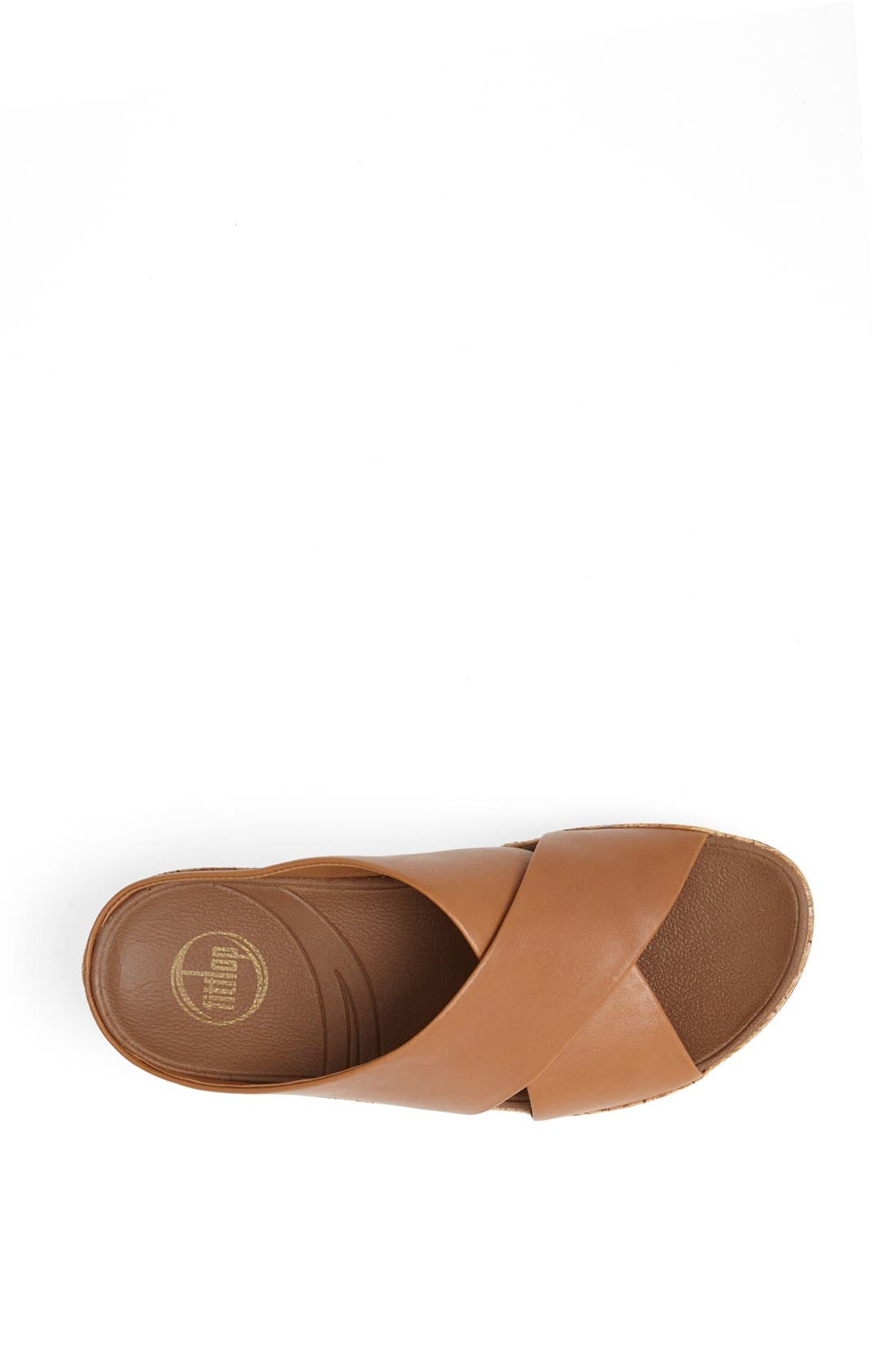 'Kys™' Leather Sandal, Alternate, color, TAN