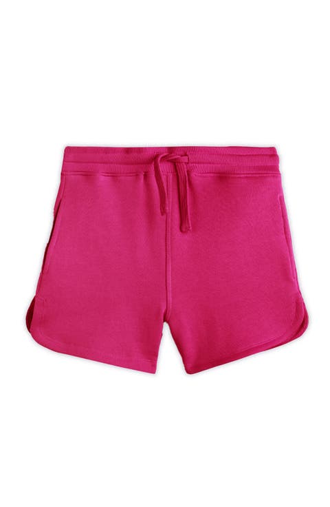Organic Cotton Drawstring Track Shorts