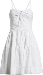 Lilly Pulitzer® Bennet Butterfly Appliqué Minidress