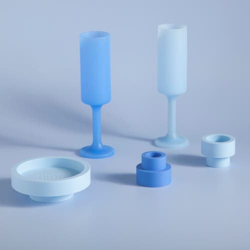Porter Green Seff | Unbreakable Champagne Flutes In Blue