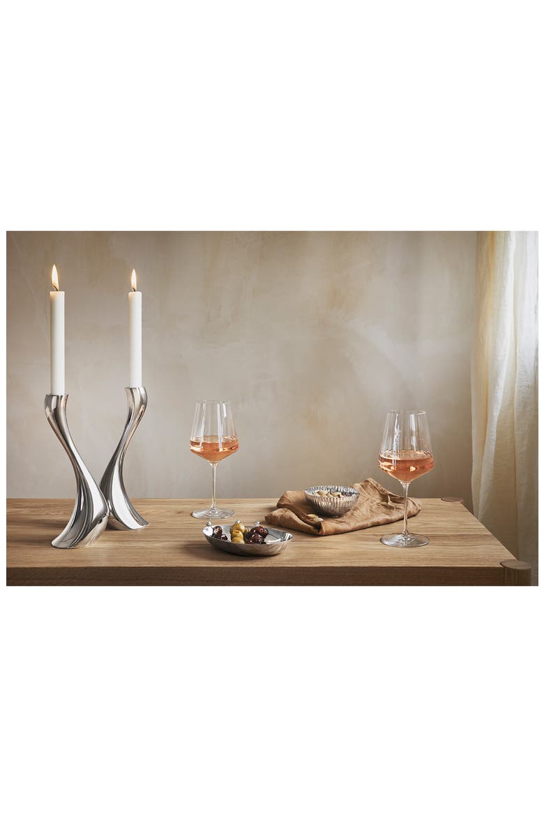 Set of 6 Bern Crystal White Wine Glasses, Alternate, color, CLEAR