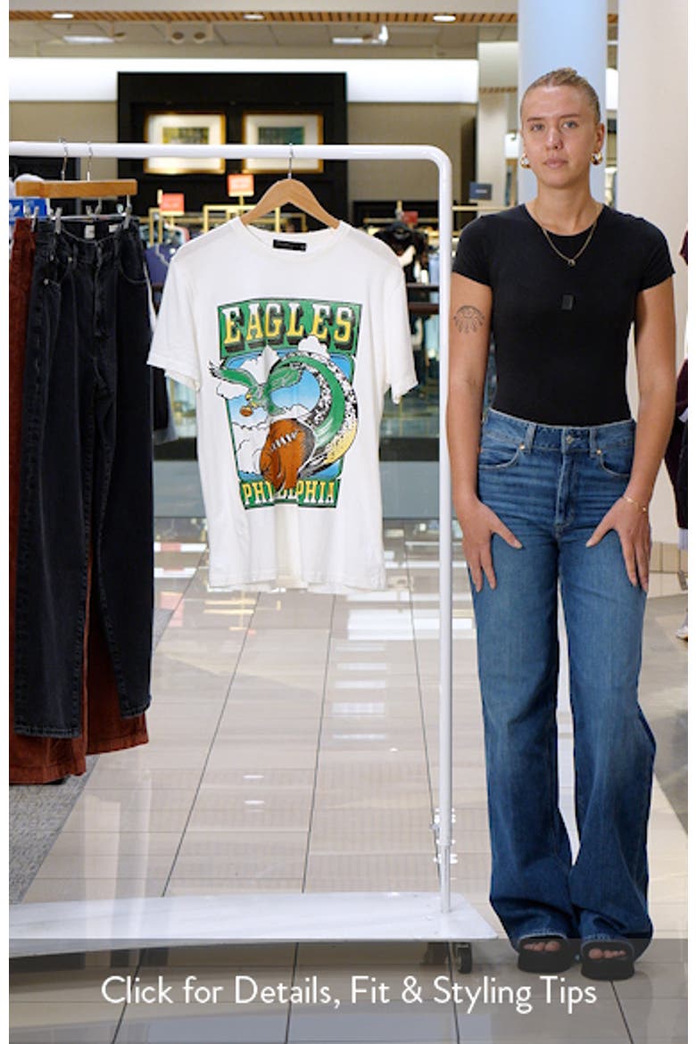 Eagles Sky Cotton Graphic T-Shirt video