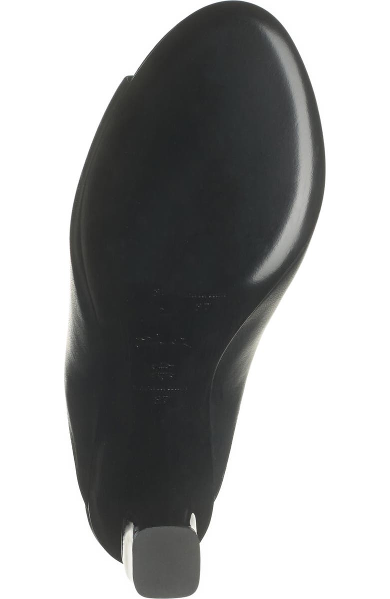 Longchamp Leather Mule Sandal, Alternate, color,