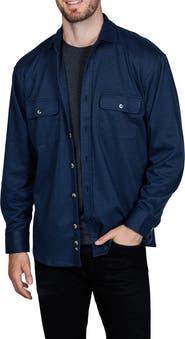 TailorByrd Mélange Solid Shirt Jacket