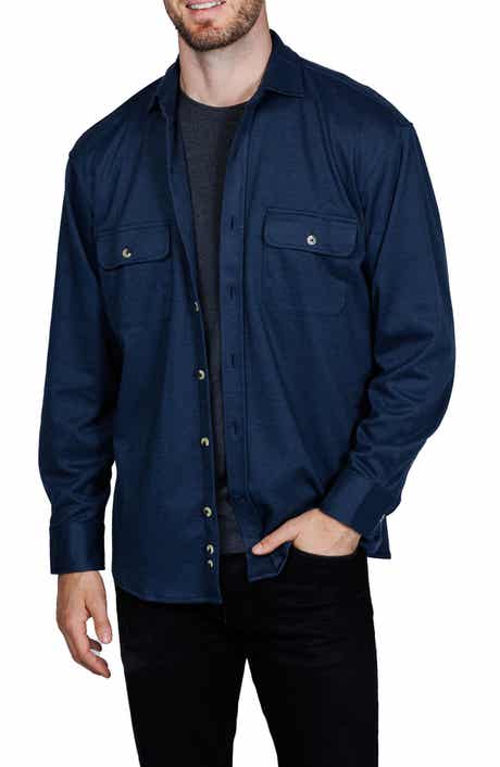 TailorByrd Mélange Solid Shirt Jacket