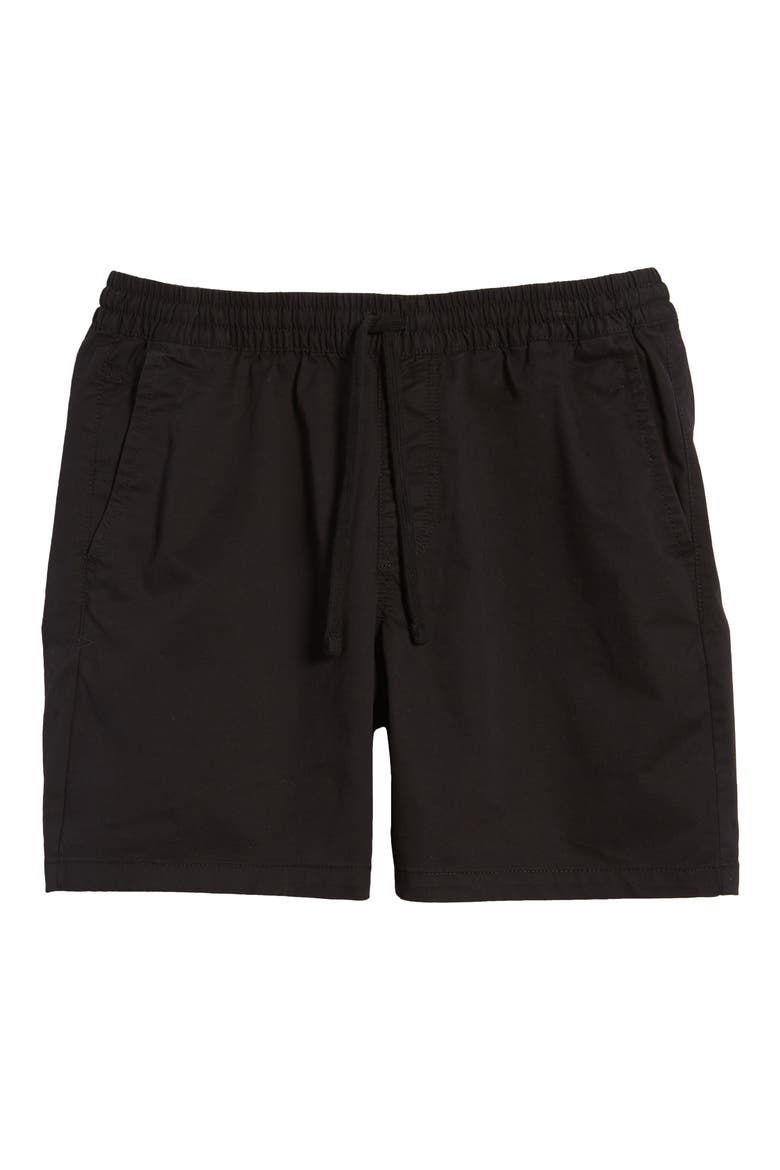 Range Relaxed Fit Pull-On Shorts, Alternate, color, BLACK