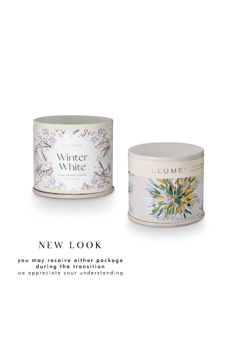 Vanity Tin Candle, Alternate, color, White