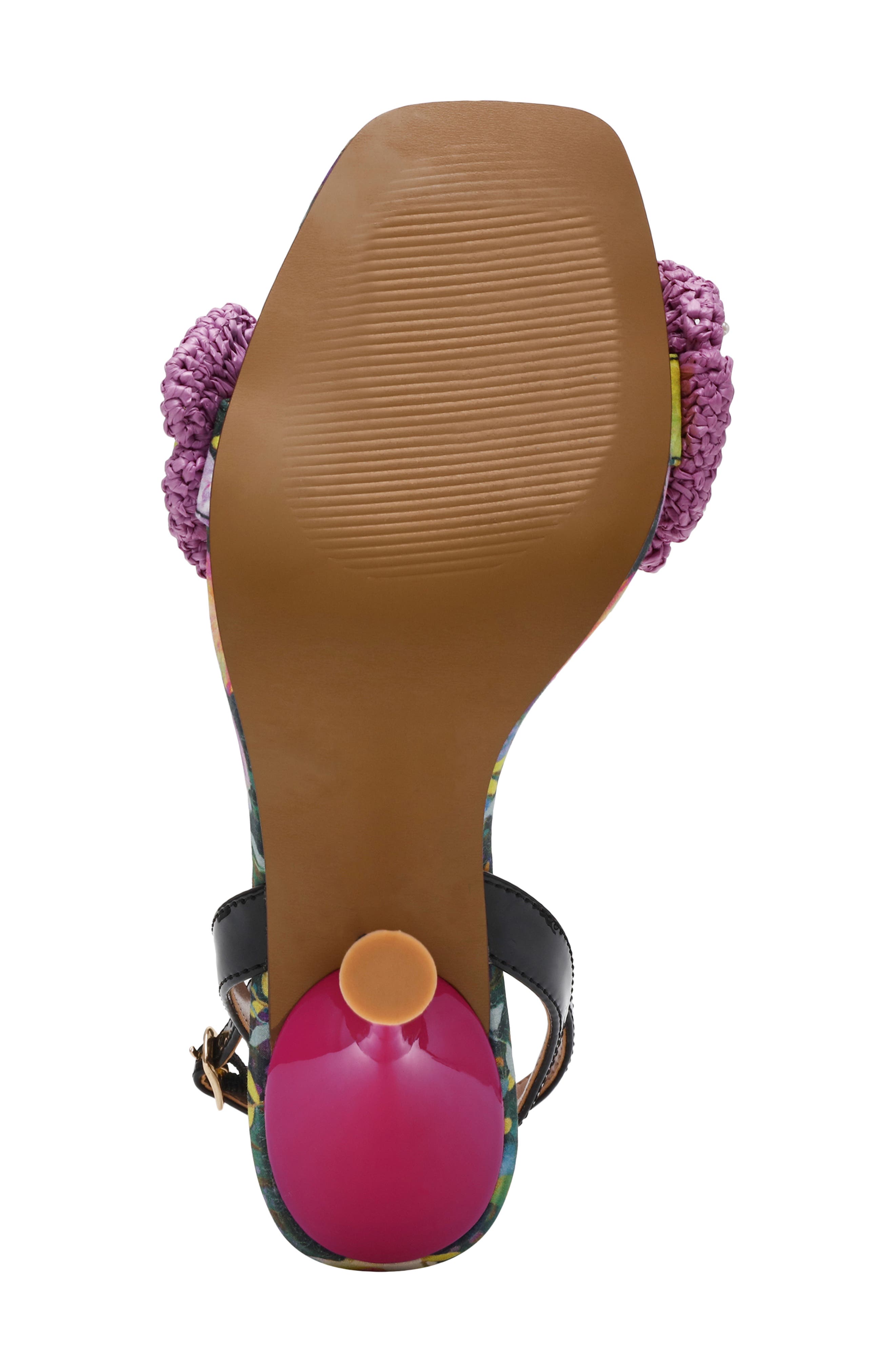 Betsey Johnson Ainsleyy Ankle Strap Sandal, Alternate, color, 