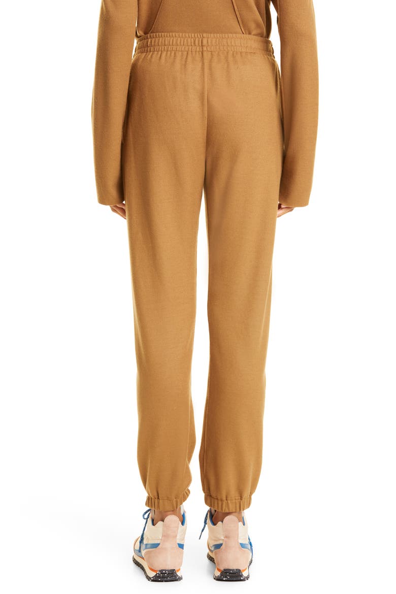 Yan Wool Joggers, Alternate, color, CAMEL