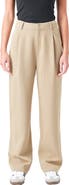 Grey Lab High Waist Wide Leg Pants