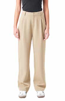 High Waist Wide Leg Pants